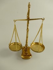 Waage Messing brüniert