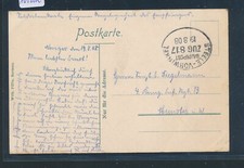 105282)  Bahnpost Ovalstempel