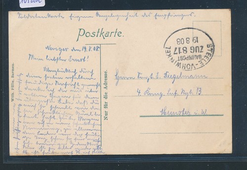 105282 bahnpost ovalstempel - 105282),