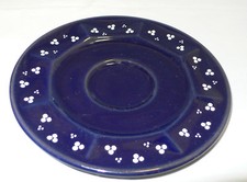 Winterling Pfalzkeramik Anja blau Punkteblumen Untertasse 16 cm (z. Tee-Kaffeet)