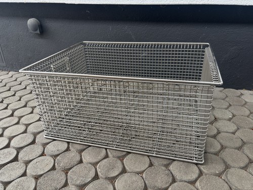 Edelstahlkorb v4a groß - edelstahlkorb,