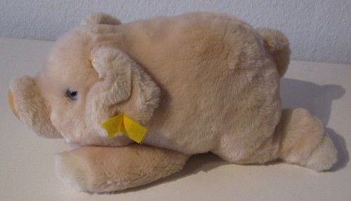 Steiff liegendes schweinchen - steiff,