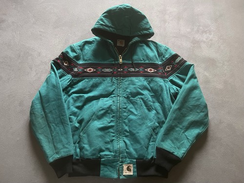 Vintage carhartt aztec jacket - aztec,