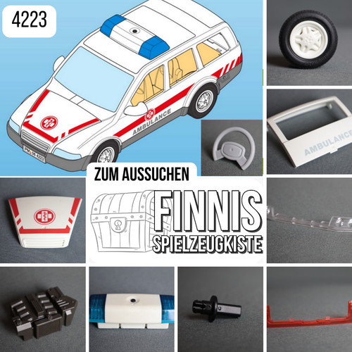 Playmobil 4223 notarztwagen - playmobil,