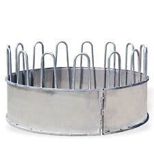 Heuraufe Rundballenraufe Futterraufe Raufe 15 Fressplätze für Rind Pferd