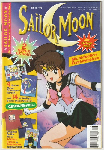 Sailor moon 16 - ✪, #16/1998