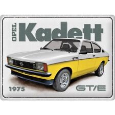 Opel Kadett GT/E Nostalgie Blechschild 40 cm NEU shield