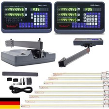 2/3 Achsen Digitalanzeige DRO 5µm lineare Skala Scale Fräsdrehmaschine CNC,DE