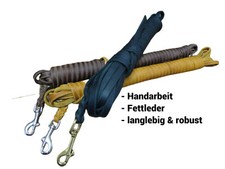 Fettlederleine Hundeleine