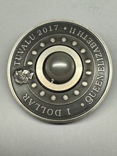 Tuvalu 1 Dollar 2017 Dragon &