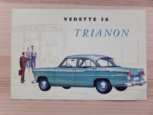 Simca vedette trianon - vedette,