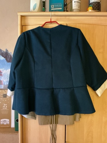 Damen kurzjacke blau mit - damen,