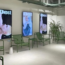 Outdoor Gartenstuhl aus Eisen