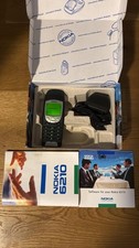 Nokia 6210 Blau Komplett, Geprüft, Volle Funktion, Händler, Garantie Accu Neu