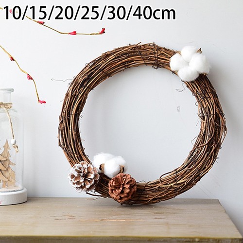 Rattan ring kranz - ring, mit