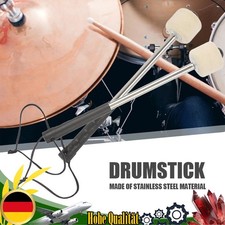 2X Trommel Schlägel mit Filzkopf für Marching Band Bass Drum Skid Resistance^