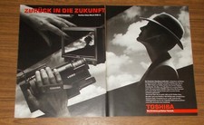 Seltene Werbung TOSHIBA VIDEO MOVIE VHS-C Camcorder - Zurück in die Zukunft 1987