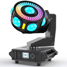 LED Beam Moving Head 200W RGBW Scheinwerfer Partylicht Bühnenlicht DMX Disco DJ