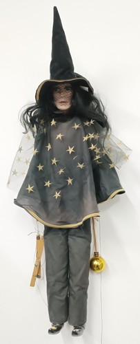 Marionette schwarze hexe - "schwarze, hexe"