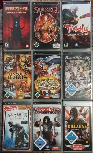 Psp spiele sammlung - psp,