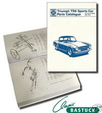 Original Ersatzteilkatalog für Triumph TR 6 früh bis Baujahr 1973