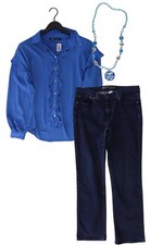 Damenmode Outfit Größe L mit