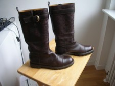 Gucci Damen Stiefel 39,5 Braun