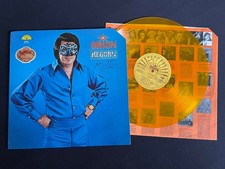 Orion Jimmy Ellis signed Promo Reborn LP Sun Records 1979 Gold Vinyl Mint