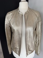 Arma Damen Lederjacke Blouson Größe 40 Zustand Wie Neu