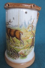 Bayrischer Jäger Scherz Krug Porzellan mit Durchschein Bild