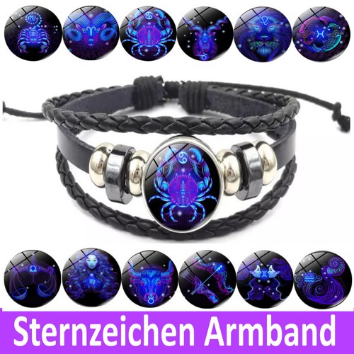 Armband sternzeichen leder - armband,