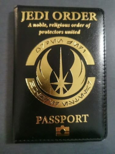 Jedi order passport star - star, wars