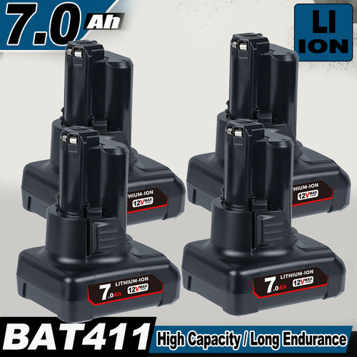 Bat411 akku für bosch gba - 4x,