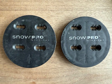 SP Disc für Snowboard Bindung Discs 1 Paar Snow Pro Bindings Ersatzteil schwarz