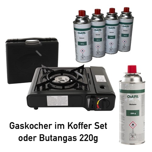 Gaskocher koffer set - im,