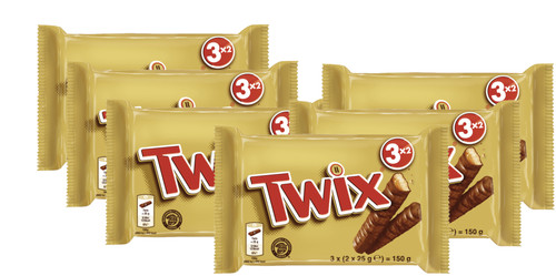 Twix multipack 3x50g - 6x,