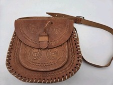 Vintage Schultertasche, echtes