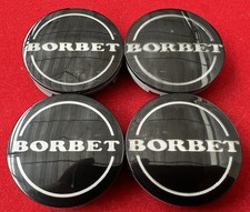 🟢 4x Borbet Felgendeckel /