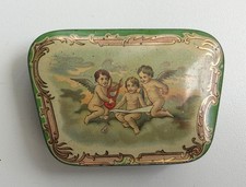 Hartwig & Vogel Dresden Automaten Blechdose, Werbedose für Schokolade