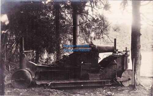 Foto geschütz im - foto-ak, cm