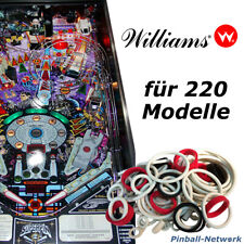 Gummisortiment für Williams Flipper, 220 Modelle zur Auswahl