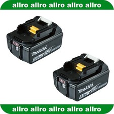 2 X ORIGINAL Makita-Wechsel-Akku BL1850B 1850 B mit Ladestandsanzeige  LiON, Neu