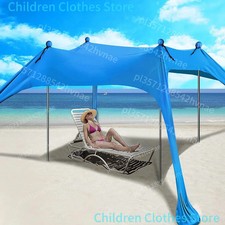 Strandzelt Tragbares Camping Sonnenschutz Winddicht Familie UPF50 2000-3000 mm
