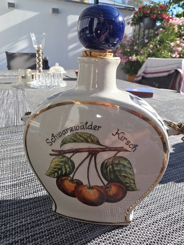 Schnapsflasche keramik - schnapsflasche,