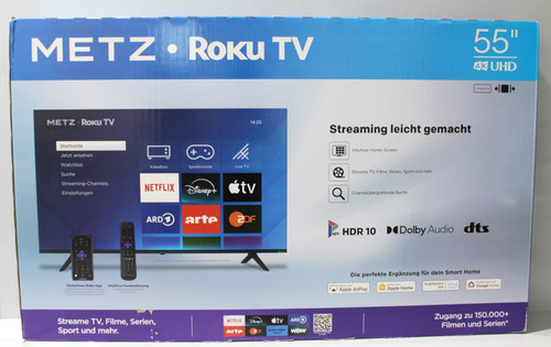 Metz blue roku fernseher - blue, tv