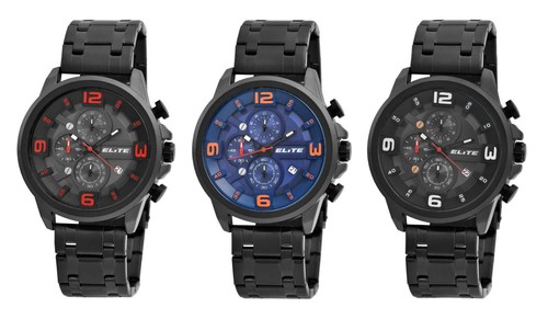 Elite herren armbanduhr xxl - elite,