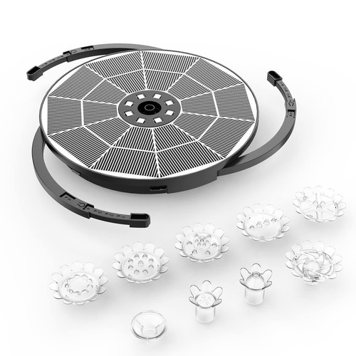 Led solar pumpe mit akku - ⛲led,