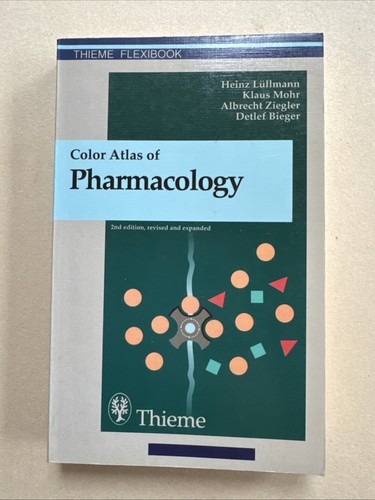 Color atlas pharmacology by - color,