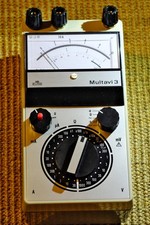 Multavi 3 * Vielfach Messgerät  von Hartmann + Braun Elima