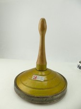 Eisstock goldfarben aus dem Sportgeschäft Vintage 3 Kg RB-3391